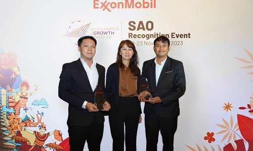 SUTAIYO Receives Prestigious Regional Award in Southeast Asia & Oceania (SAO) from ExxonMobil
