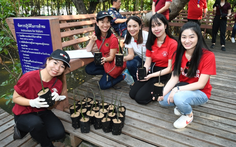 SUTAIYO and ExxonMobil Thailand Collaborate on CSR Mangrove Planting Activity